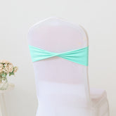 Lofaris Tiffany Spandex Elastic Banquet Chair Sashes Bow